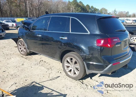 2012 Acura Mdx Advance Package из США, поврежденный, VIN 2HNYD2H67CH517334